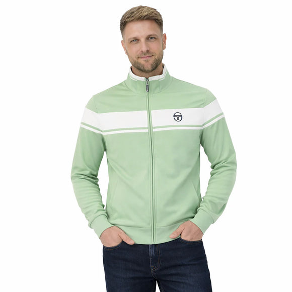 Sergio Tacchini Damarindo Track Top Quiet Green/Gardenia
