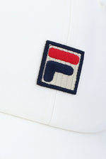 Charger l&#39;image dans la galerie, FILA Tanta Baseball Cap White - Raw Menswear
