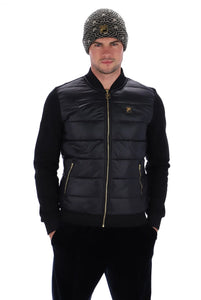 FILA Tonkin Puffer Front Body Jacket Black - Raw Menswear