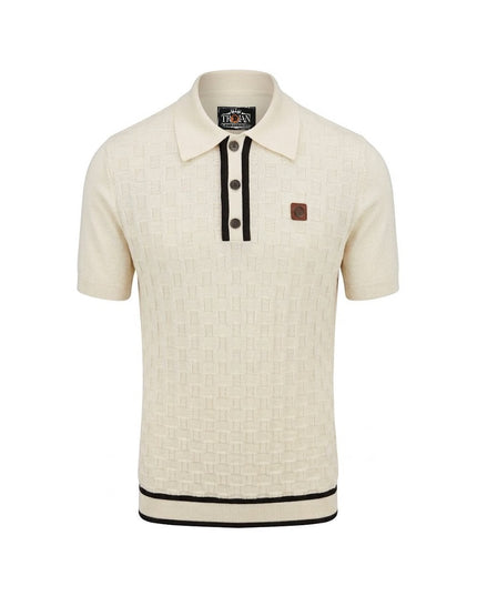TROJAN Self-Check Fine Gauge Polo TR/9112 Cream