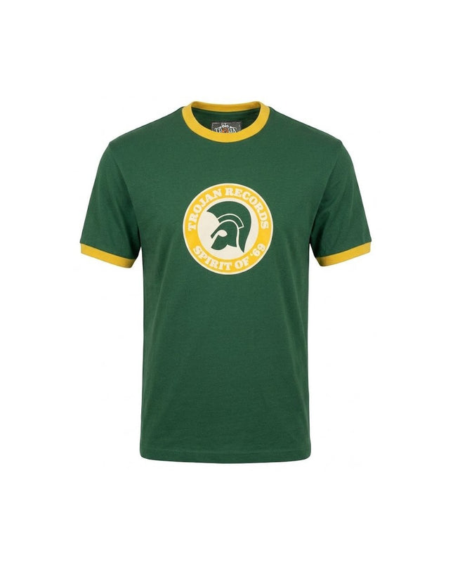 TROJAN Spirit Of '69 logo tee TC/1006 in Green