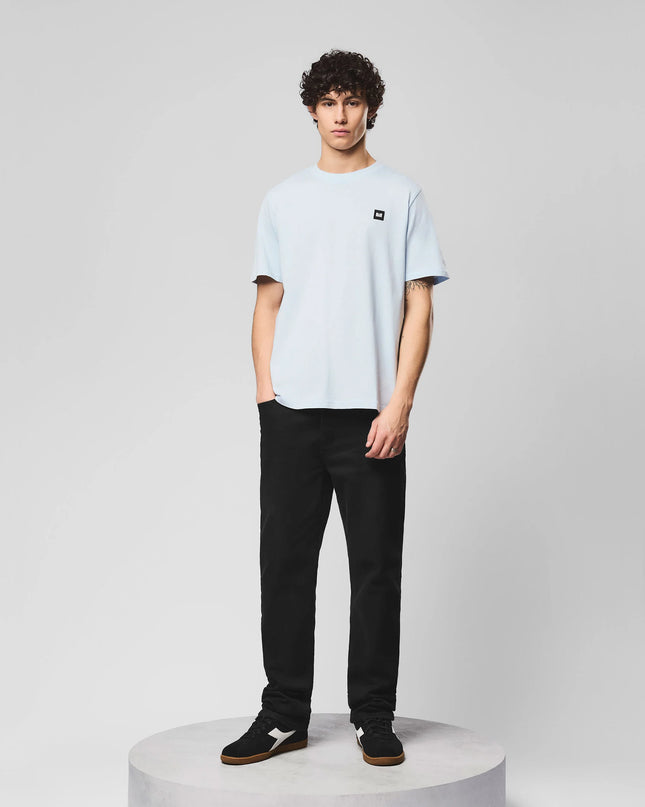 Weekend Offender Brooklands Badge Tee Sky Blue