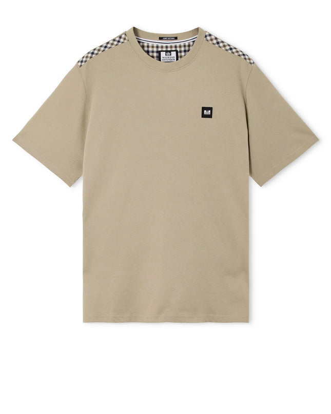 Weekend Offender Médéa Tee in Cement