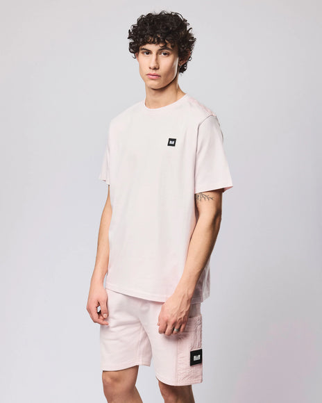 Weekend Offender Garcia Tee in Soft Pink 