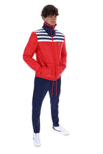 Lade das Bild in den Galerie-Viewer, FILA Uomo F-Box Padded Stripe Jacket Red - Raw Menswear
