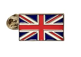 Union Jack Flag Pin Badge