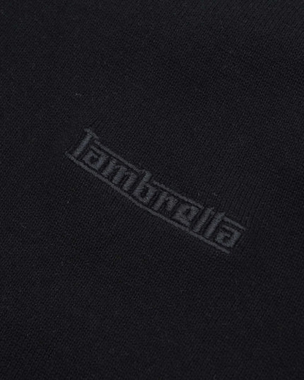 Lambretta Velero Tipped SS Knit Polo Black