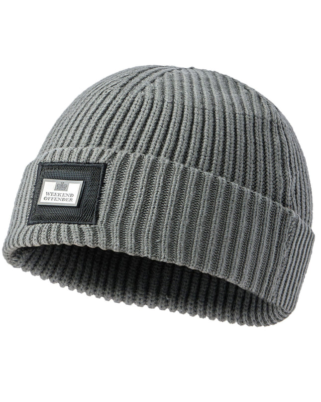 Weekend Offender Lehto Beanie Zinc Grey - 1037