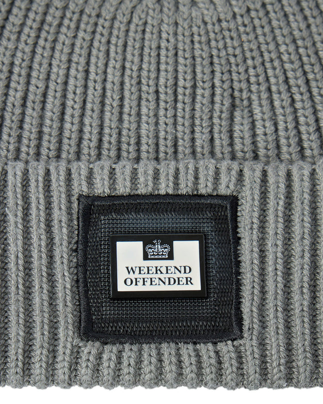 Weekend Offender Lehto Beanie Zinc Grey - 1037