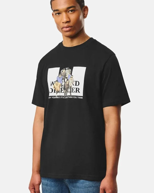Weekend Offender Aka Graphic Tee in Black