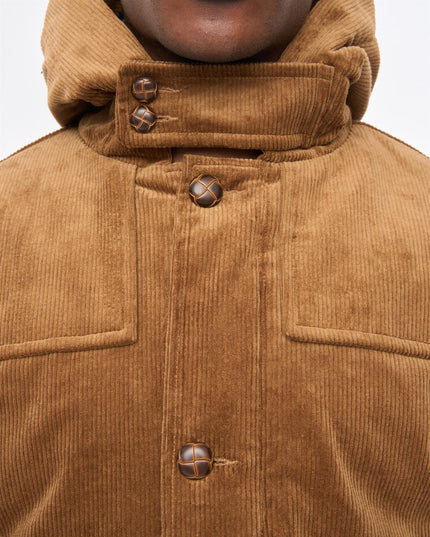 Gabicci Mens Chuck Courdroy Duffle Coat Gabicci Vintage CARAMEL