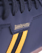 Charger l&#39;image dans la galerie, Lambretta Tackle Trainers Black / Gold - Raw Menswear
