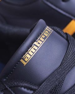 Lambretta Tackle Trainers Black / Gold - Raw Menswear