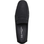 Load image into Gallery viewer, Mens Web Slip On Loafer Shoes Black - Raw Menswear

