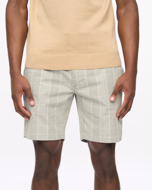 Gabicci Vintage Murphy Cotton Twill Shorts Mint