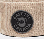 Load image into Gallery viewer, Zavetti Canada Forbes Knitted Beanie Hat Beige - Raw Menswear

