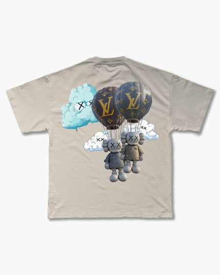 Miracles Balloon Tee Stone