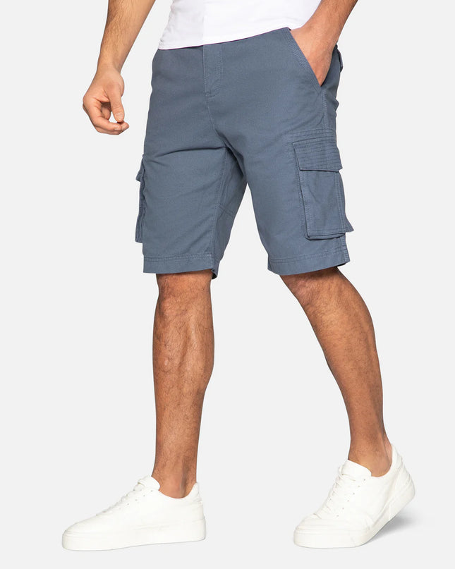 Theadbare Cargo Shorts Misty Blue - Raw Menswear