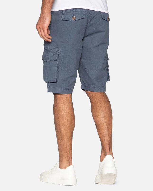 Theadbare Cargo Shorts Misty Blue - Raw Menswear