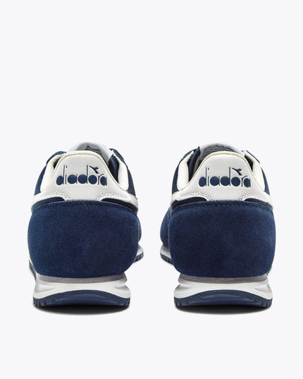 Diadora CROSS Low Profile Suede Trainer Pageant  Blue ( Navy ) 