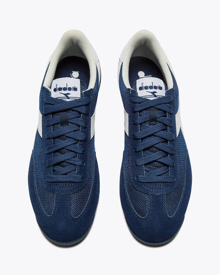 Diadora CROSS Low Profile Suede Trainer Pageant  Blue ( Navy ) 