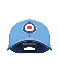 Lambretta Target Baseball Cap Blue - Raw Menswear