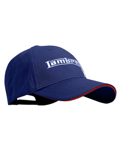 Lambretta Racing Stripe Baseball Cap Navy - Raw Menswear