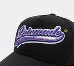 Load image into Gallery viewer, Dripmade Triumph Cap Black / White / Purple - Raw Menswear
