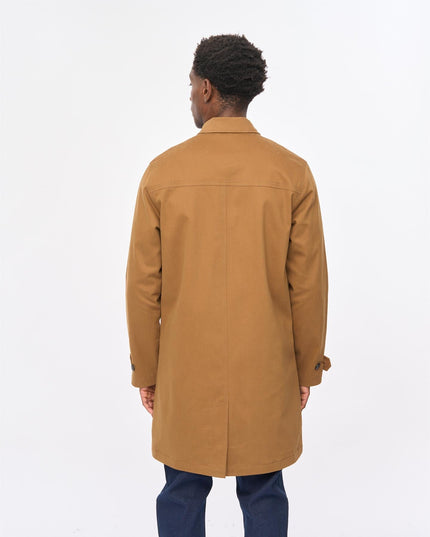 Gabicci Mens Houghton Rain Mac Jacket Gabicci Vintage CARAMEL