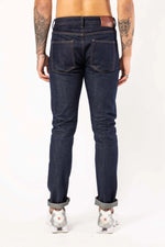 Lade das Bild in den Galerie-Viewer, DML Klondike Slim Fit Selvedge Jeans In Rinse Wash - Raw Menswear

