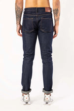 Charger l&#39;image dans la galerie, DML Klondike Slim Fit Selvedge Jeans In Rinse Wash - Raw Menswear
