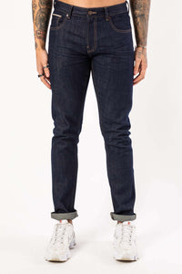 DML Klondike Slim Fit Selvedge Jeans In Rinse Wash - Raw Menswear