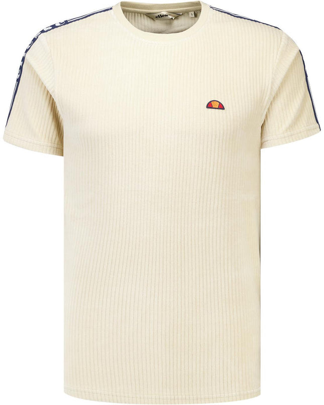 Ellesse Velour Madori Tee in Stone