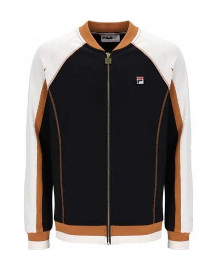 FILA Eliot Retro Track Top Black/Gardenia/Pumpkin Spice - 482