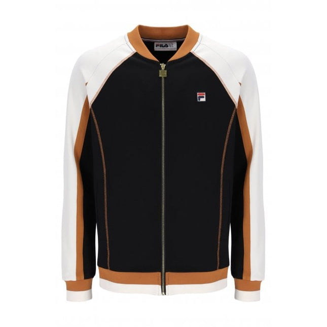 FILA Eliot Retro Track Top Black/Gardenia/Pumpkin Spice - 482