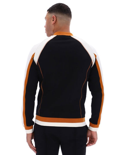 FILA Eliot Retro Track Top Black/Gardenia/Pumpkin Spice - 482