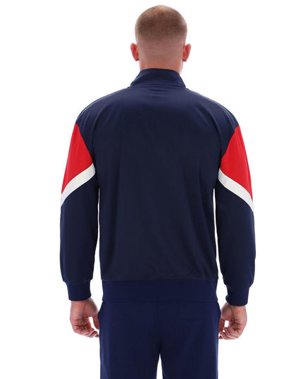 FILA Archive Inspired Albarn Track Top Navy/Red/Gardenia