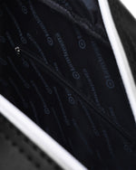 Charger l&#39;image dans la galerie, Lambretta Retro Flight Bag Black / White - Raw Menswear
