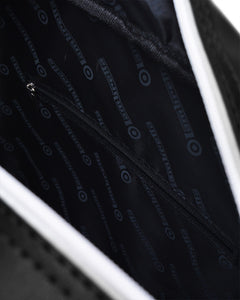 Lambretta Retro Flight Bag Black / White - Raw Menswear