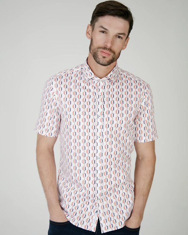 Mish Mash Florence White S/S Shirt