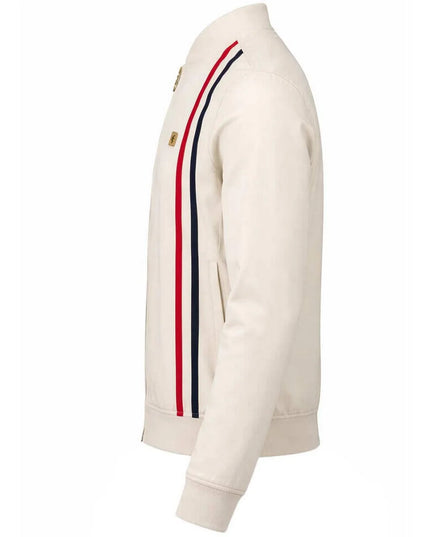 Gabicci Vintage Griffin Bomber Jacket Cream