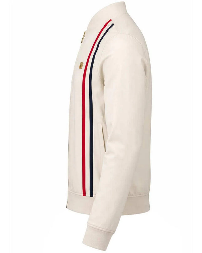 Gabicci Vintage Griffin Bomber Jacket Cream