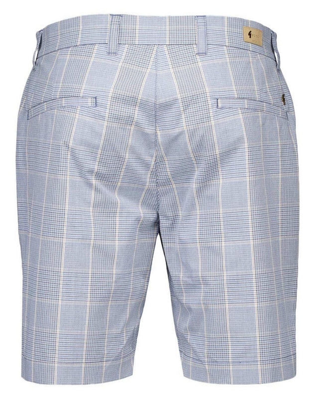 Gabicci Vintage Murphy Cotton Twill Shorts Delft Blue - 907