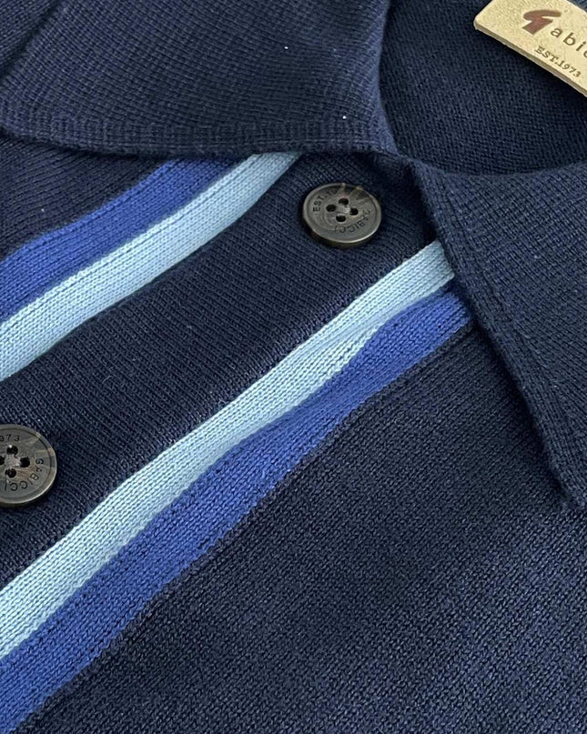 Gabicci Vintage Remmy Button Through Cardigan Navy 