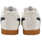 Load image into Gallery viewer, Gola Classics Harrier Leather Trainers White/Navy/Red - Raw Menswear
