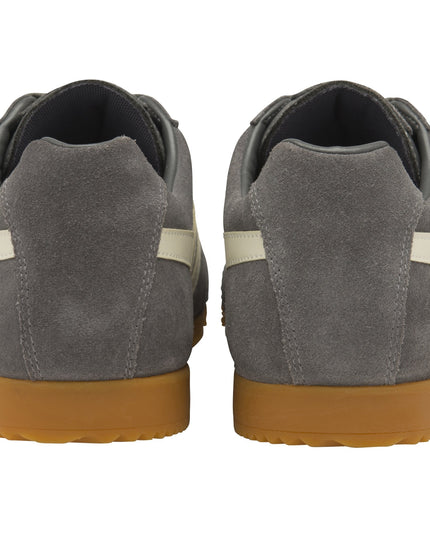 Gola Classics Men's Harrier Suede Trainers in Ash/Ecru