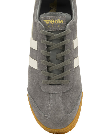 Gola Classics Men's Harrier Suede Trainers in Ash/Ecru