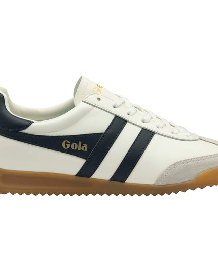 Gola Classics Men's Torpedo Leather Trainers Off White/Navy - 1205