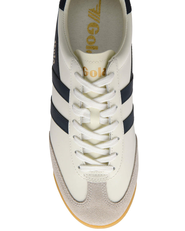 Gola Classics Men's Torpedo Leather Trainers Off White/Navy - 1205