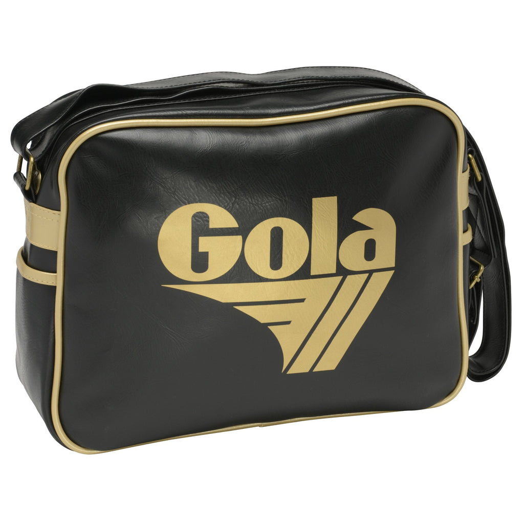 Gola Classics Redford Messenger Bag Black/Gold - Raw Menswear